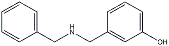 3-[(benzylamino)methyl]phenol 结构式