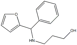 3-{[furan-2-yl(phenyl)methyl]amino}propan-1-ol 结构式