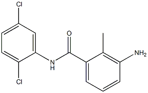 3-amino-N-(2,5-dichlorophenyl)-2-methylbenzamide 结构式