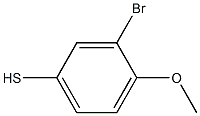 3-bromo-4-methoxybenzene-1-thiol 结构式