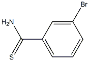 3-bromobenzene-1-carbothioamide 结构式