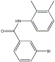 3-bromo-N-(2,3-dimethylphenyl)benzamide 结构式