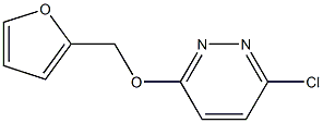 3-chloro-6-(2-furylmethoxy)pyridazine 结构式