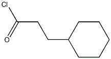 3-cyclohexylpropanoyl chloride 结构式