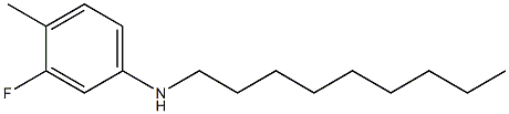 3-fluoro-4-methyl-N-nonylaniline 结构式