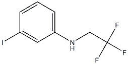 3-iodo-N-(2,2,2-trifluoroethyl)aniline 结构式