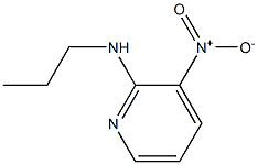 3-硝基-2-丙氨基吡啶 结构式