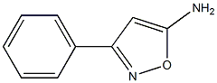 3-phenyl-1,2-oxazol-5-amine 结构式