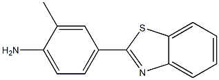 4-(1,3-benzothiazol-2-yl)-2-methylaniline 结构式