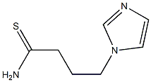 4-(1H-imidazol-1-yl)butanethioamide 结构式