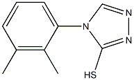 4-(2,3-dimethylphenyl)-4H-1,2,4-triazole-3-thiol 结构式