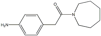 4-(2-azepan-1-yl-2-oxoethyl)aniline 结构式