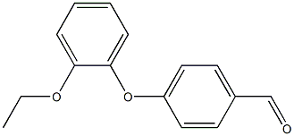 4-(2-ethoxyphenoxy)benzaldehyde 结构式