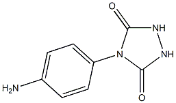 4-(4-aminophenyl)-1,2,4-triazolidine-3,5-dione 结构式