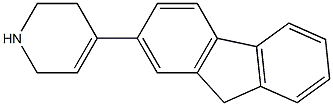 4-(9H-fluoren-2-yl)-1,2,3,6-tetrahydropyridine 结构式