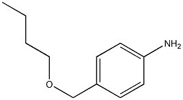 4-(butoxymethyl)aniline 结构式