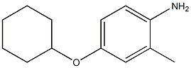 4-(cyclohexyloxy)-2-methylaniline 结构式