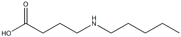 4-(pentylamino)butanoic acid 结构式