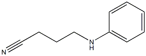 4-(phenylamino)butanenitrile 结构式