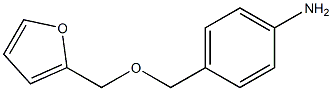 4-[(2-furylmethoxy)methyl]aniline 结构式