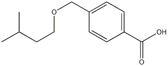 4-[(3-methylbutoxy)methyl]benzoic acid 结构式