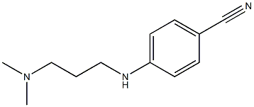 4-{[3-(dimethylamino)propyl]amino}benzonitrile 结构式