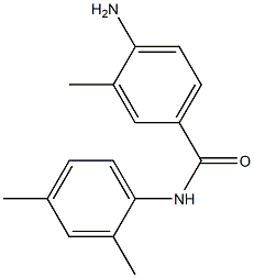 4-amino-N-(2,4-dimethylphenyl)-3-methylbenzamide 结构式