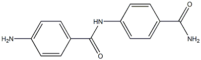 4-amino-N-(4-carbamoylphenyl)benzamide 结构式