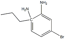 4-bromo-1-N-propylbenzene-1,2-diamine 结构式