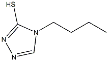 4-butyl-4H-1,2,4-triazole-3-thiol 结构式