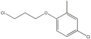 4-chloro-1-(3-chloropropoxy)-2-methylbenzene 结构式