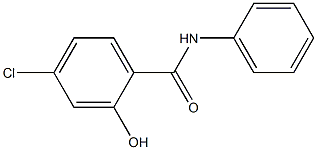 4-chloro-2-hydroxy-N-phenylbenzamide 结构式