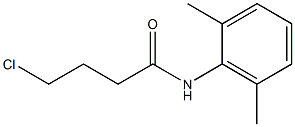 4-chloro-N-(2,6-dimethylphenyl)butanamide 结构式