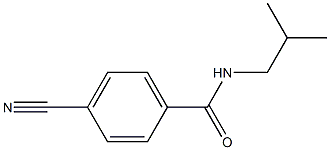 4-cyano-N-isobutylbenzamide 结构式