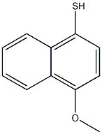 4-methoxynaphthalene-1-thiol 结构式