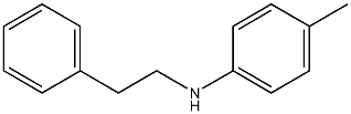 4-methyl-N-(2-phenylethyl)aniline 结构式