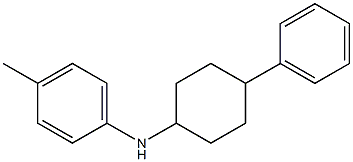 4-methyl-N-(4-phenylcyclohexyl)aniline 结构式