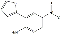 4-nitro-2-thien-2-ylaniline 结构式