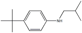 4-tert-butyl-N-(2-methylpropyl)aniline 结构式