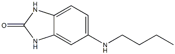 5-(butylamino)-2,3-dihydro-1H-1,3-benzodiazol-2-one 结构式
