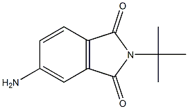 5-amino-2-tert-butyl-2,3-dihydro-1H-isoindole-1,3-dione 结构式