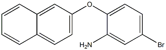 5-bromo-2-(naphthalen-2-yloxy)aniline 结构式