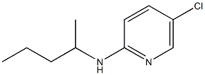 5-chloro-N-(pentan-2-yl)pyridin-2-amine 结构式
