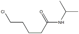 5-chloro-N-(propan-2-yl)pentanamide 结构式