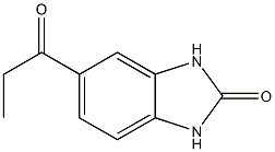 5-propanoyl-2,3-dihydro-1H-1,3-benzodiazol-2-one 结构式