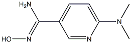 6-(dimethylamino)-N'-hydroxypyridine-3-carboximidamide 结构式