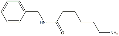 6-amino-N-benzylhexanamide 结构式