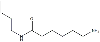 6-amino-N-butylhexanamide 结构式