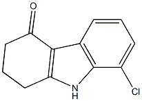 8-chloro-2,3,4,9-tetrahydro-1H-carbazol-4-one 结构式