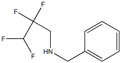 benzyl(2,2,3,3-tetrafluoropropyl)amine 结构式